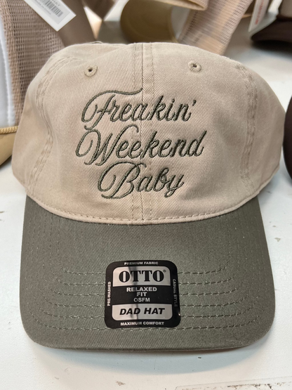 Freakin' Weekend Hat | Olive