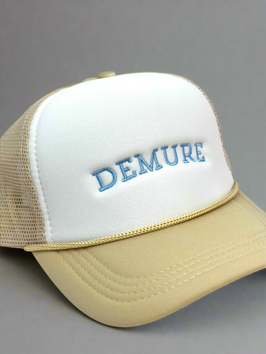 Demure Hat | Blue