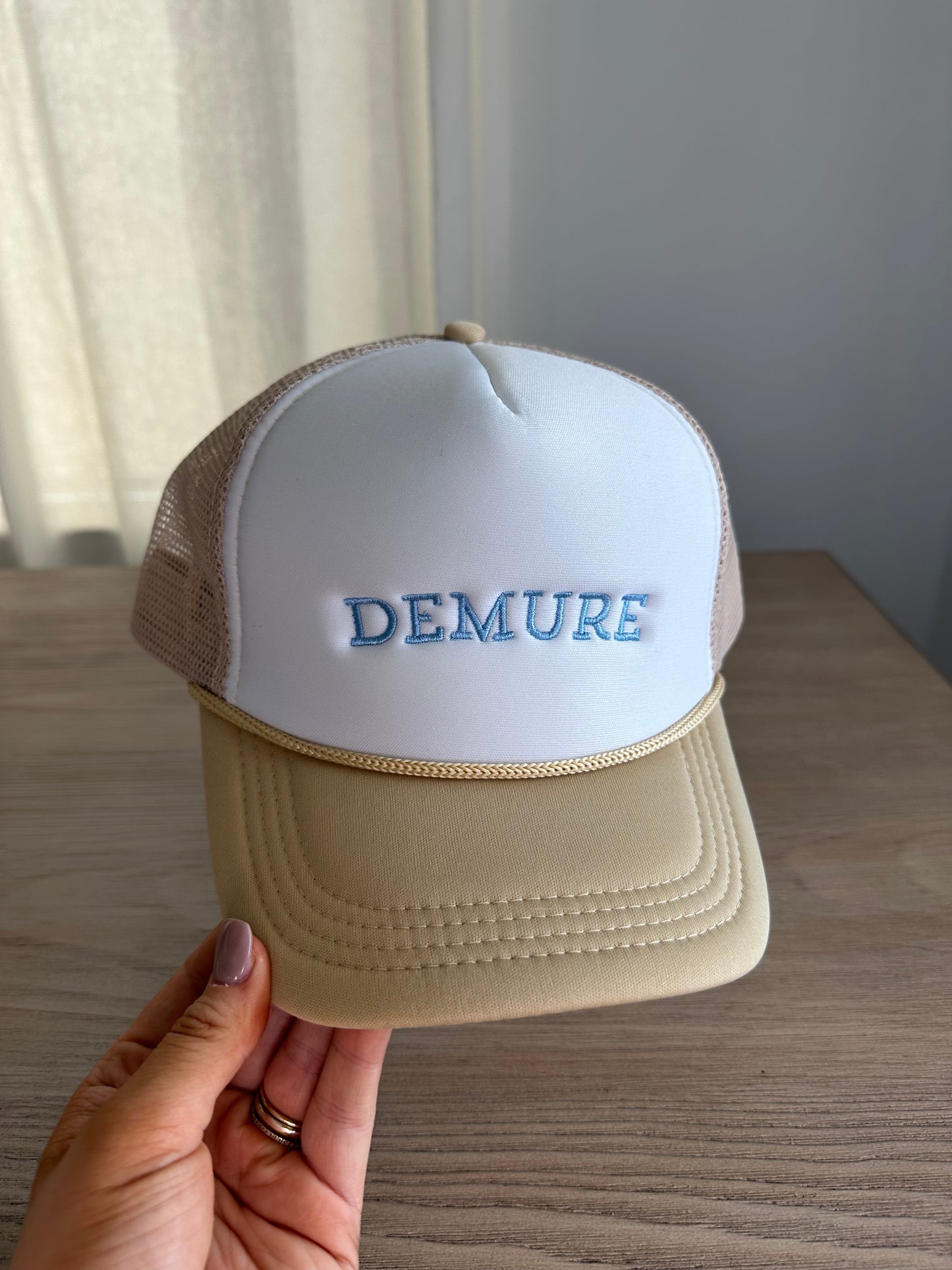 Demure Hat | Blue