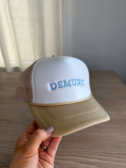 Demure Hat | Blue