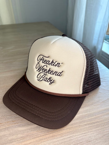 Freakin' Weekend Hat | Brown