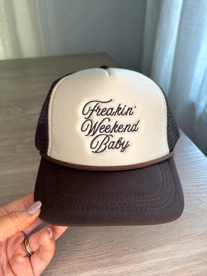 Freakin' Weekend Hat | Brown